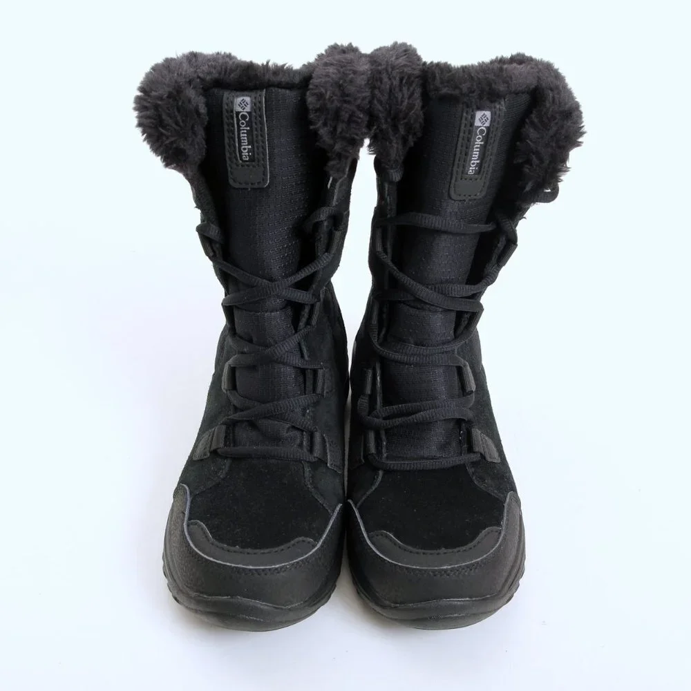 Columbia Ice Maiden‎ II Waterproof Boots in Black Women Size 6